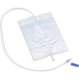 Curion curibag urinebedzak transparant met trekkraan 90cm 2 liter 25 stuks
