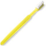 Wegwerp tandenborstels met tandpasta Geel 100 stuks