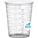 KLINION - Medicijnbeker - 30 ml - 900 stuks - Semi-transparant - Polypropyleen