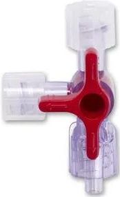 Driewegkraan steriel, 3 stuks