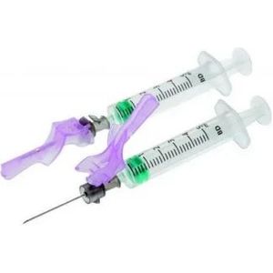 BD Eclipse veiligheidsnaald 22G zwart 0,7x30mm