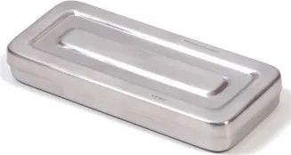 Instrumentendoos - RVS - 17x7x2 cm - Zilver