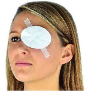 Oogkompres ovaal 53x70mm steriel