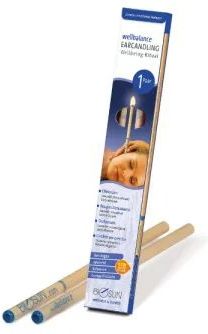 Biosun oorkaarsen Wellbalance Lavendel 2 stuks