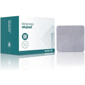 Klinion Alupad absorberend aluminiumverband 10x10cm 50x1 stuks