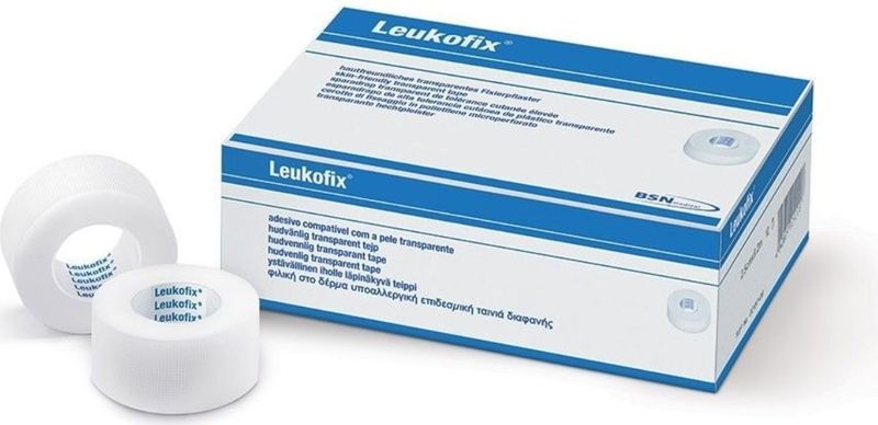 Leukofix hechtpleister 2,5cm x 9,2m, 12 rol