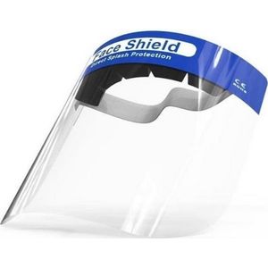 Face Shield herbruikbaar spatmasker 5 stuks