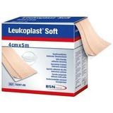 Leukoplast - Soft Wondpleister - 5m x 4cm - Textielweefsel - Latexvrij