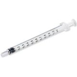 Henke-Ject injectiespuit 1ml U100 tuberculine 3-delig