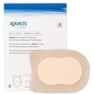 Aquacel Foam adhesief schuimverband Hiel 19,8x14cm