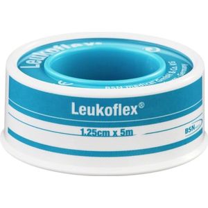 Leukoflex hechtpleister 1,25cm x 5m