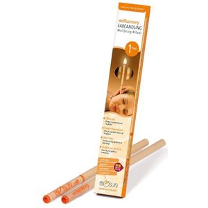 Biosun oorkaarsen Wellharmony Orange 2 stuks