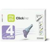 Mylife Clickfine Pennaalden 4mm 32G 100 stuks