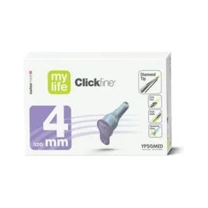 Mylife Clickfine Pennaalden 4mm 32G 100 stuks