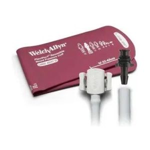 Welch Allyn Flexiport manchet met 1 slang (TPE) Nr. 12 (Groot Volwassene) 32-43cm