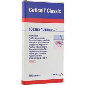 Cuticell Classic - Wondverzorging - Zalfgaas - 10 x 40 cm - 10 Stuks
