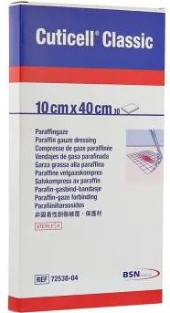 Cuticell Classic - Wondverzorging - Zalfgaas - 10 x 40 cm - 10 Stuks