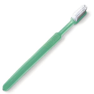 Wegwerp tandenborstels met tandpasta Groen 100 stuks