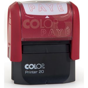 Colop formulestempel Printer tekst: PAYE