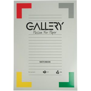 Gallery schetsblok, ft 29,7 x 42 cm (A3), 180  g/m², blok van 50 vel