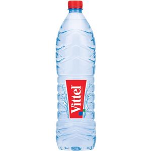 Vittel water, fles van 1,5 liter, pak van 6 stuks
