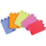 Atoma Trendy notitieboekje, ft A7, 120 bladzijden, PP, geruit 5 mm, geassorteerde kleuren