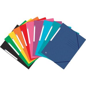 Oxford Top File  elastomap, voor ft A4, geassorteerde kleuren