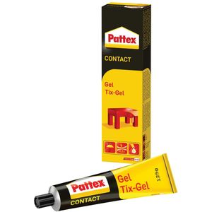 Pattex contactlijm Tix-Gel, tube van 125 g, op blister