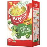 Royco Minute Soup groentensuprême met croutons, pak van 20 zakjes
