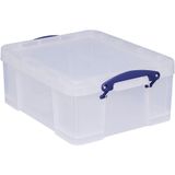 Really Useful Box opbergdoos 21 liter, transparant