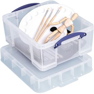 Really Useful Box opbergdoos 18 liter XL, transparant