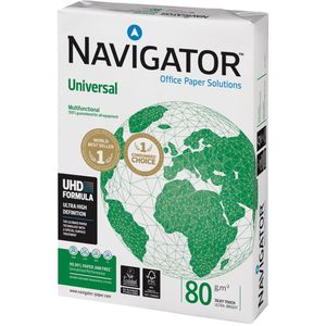 Navigator Universal printpapier ft A4, 80 g, pak van 500 vel