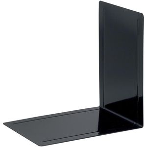 MAUL ordner- boekensteun metaal 24X16x24cm zwart, set van 2 stuks