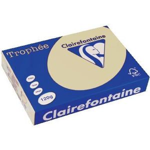 Clairefontaine Trophée Pastel, gekleurd papier, A4, 120 g, 250 vel, gems