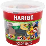 Haribo snoepgoed, emmer van 650 g, Color-Rado
