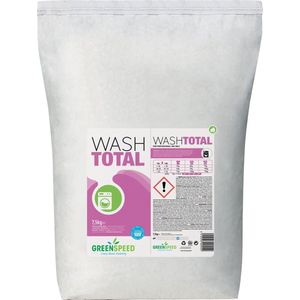 Ecover waspoeder Wash Total, 214 wasbeurten, zak van 7,5 kg