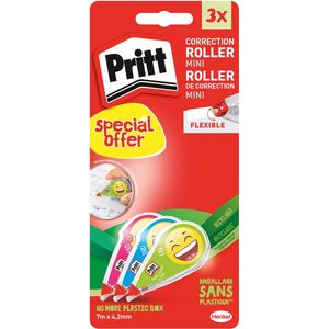 Pritt mini correctieroller, 2  1 gratis, op blister