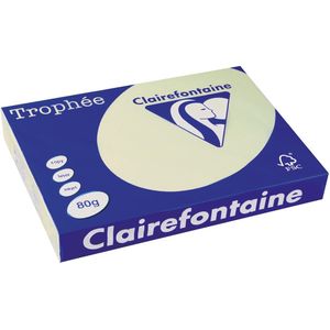 Clairefontaine - Gekleurd Papier - Lichtgroen - 80 g/m² - 500 Vellen