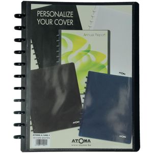 Atoma showalbum, voor ft A4, uit PP, met 60 tassen, personaliseerbaar