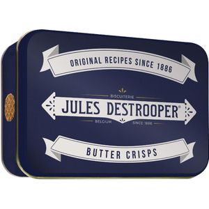 Jules Destrooper boterwafels, metalen doos van 75 g