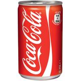 Coca-Cola frisdrank, mini blik van 15 cl, pak van 24 stuks