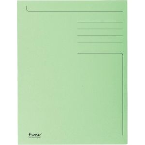 Exacompta dossiermap Foldyne ft 23,7 x 34,7 cm (voor ft folio), lichtgroen, doos van 50 stuks