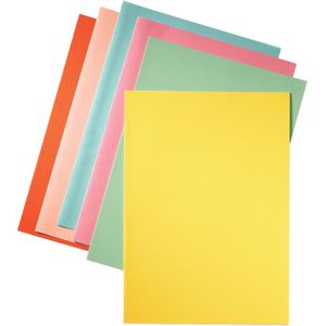 Esselte dossiermap geel, papier van 80 g/m², pak van 250 stuks
