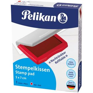 Pelikan Stempelkussen ft 5 x 7 cm, rood