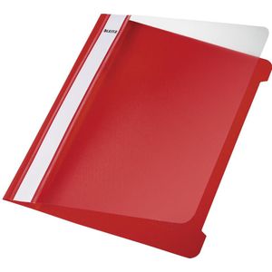 Leitz Snelhechtmap rood, ft A5, doos van 25 stuks