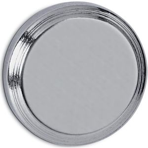 MAUL neodymium schijfmagneet Ø16mm 5kg blister 1 zilver, voor glas- en whitebord