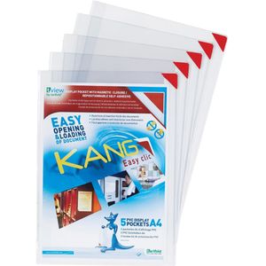 Tarifold tas Kang Easy Clic hoeken in rood