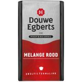 Douwe Egberts koffie, Melange rood, pak van 250 g