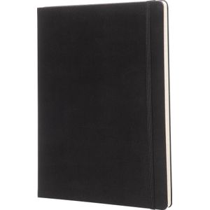 Moleskine notitieboek,  ft 19 x 25 cm, gelijnd, harde cover, 192 blad, zwart