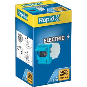 Rapid Nietjes cassette voor 5025E, 2 x 1.500 nietjes